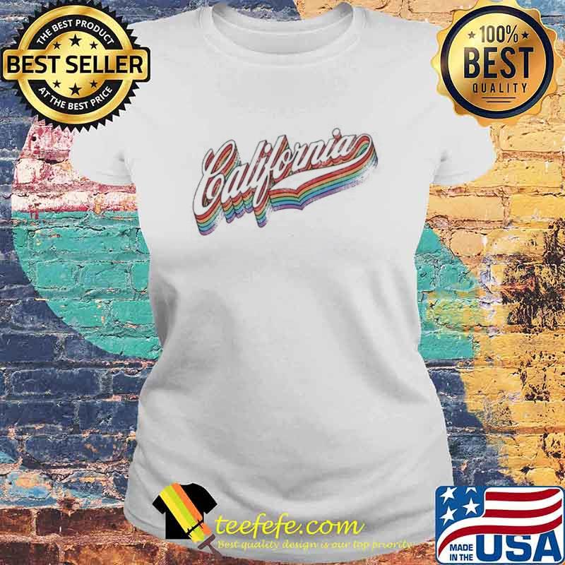 California Rainbow Baseball s Laides tee California Rainbow Baseball s Laides tee