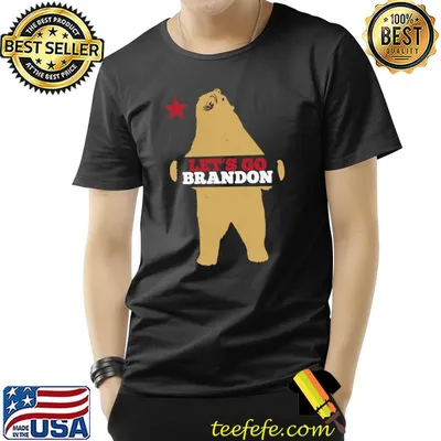 California Resist Bear Chant For Let's Go Brandon T-Shirt