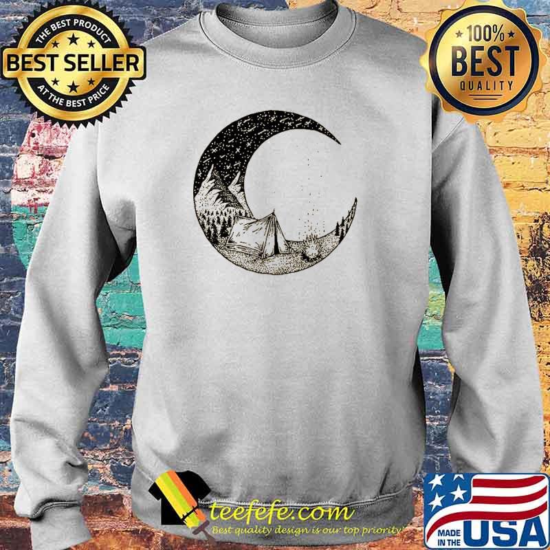 Camping On The Moon Shirt Sweater Camping On The Moon Shirt Sweater
