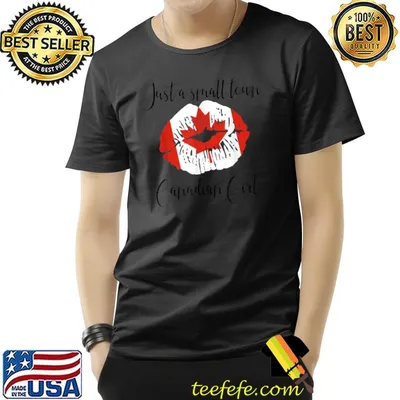 Canada Canadian Roots, Maple Leaf canadian girl T-Shirt