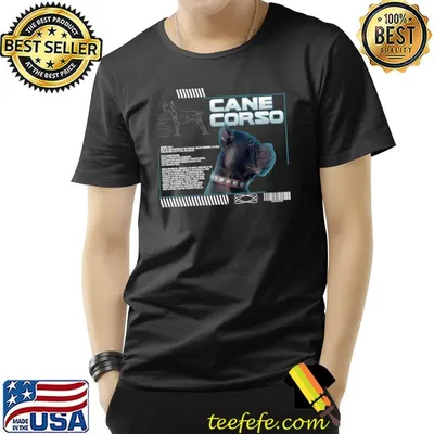 Cane Corso Italian Mastiff Dog Head Dog Lover T-Shirt