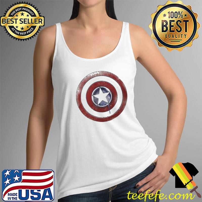 Captain America Flowy Shirt Tank Top Captain America Flowy Shirt Tank Top