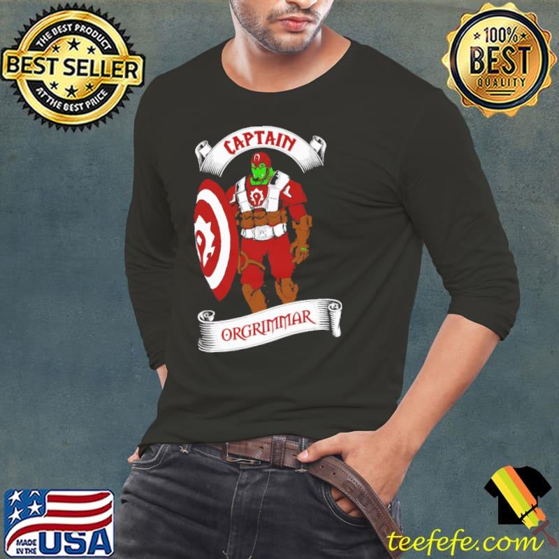Captain Orgrimmar Shirt Long Sleeve Tee Captain Orgrimmar Shirt Long Sleeve Tee