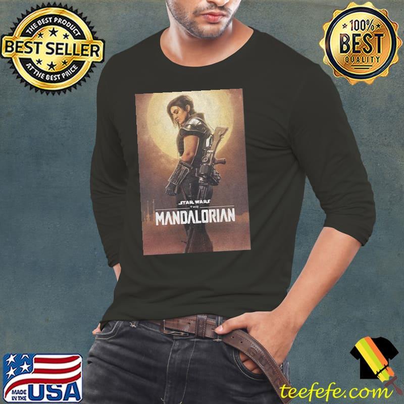 Cara Dune Sunset Star Wars The Mandalorian Shirt
