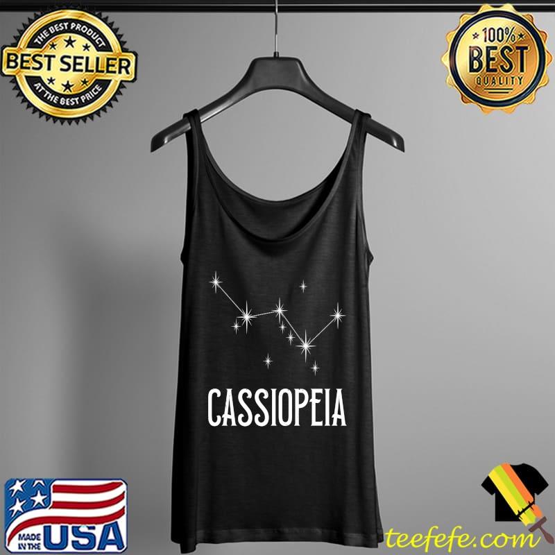 Cassiopeia Star Constellation For Stargazer Astronomy T-Shirt Tank Top Cassiopeia Star Constellation For Stargazer Astronomy T-Shirt Tank Top