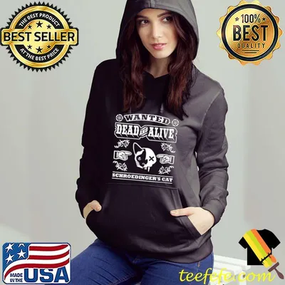 Cat Schrödingers wated dead and alive T-Shirt