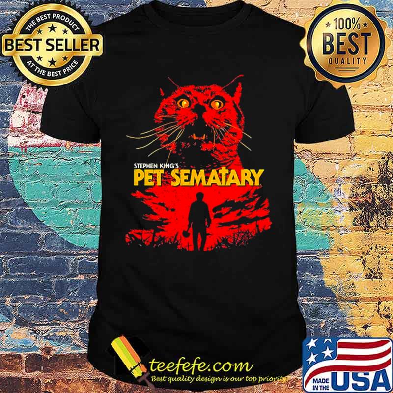Cat Stephen King’s Pet Sematary Scary Movies Halloween shirt