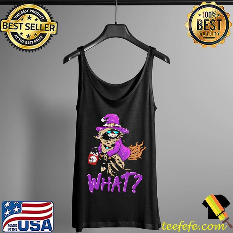 Cat What Halloween Skull Shirt Tank Top Cat What Halloween Skull Shirt Tank Top