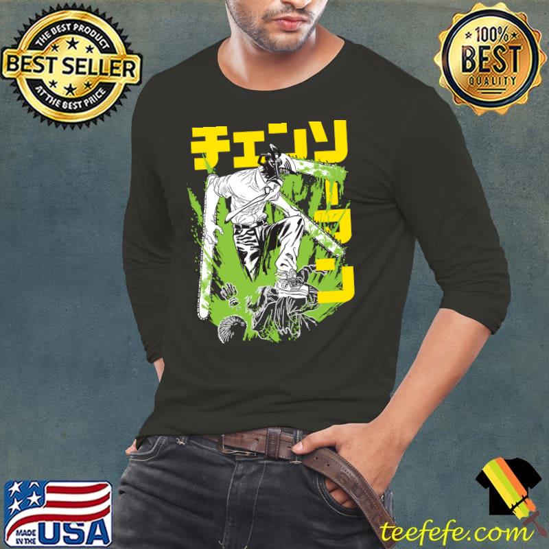 Chainsaw warrior Essential T-Shirt Long Sleeve Tee Chainsaw warrior Essential T-Shirt Long Sleeve Tee