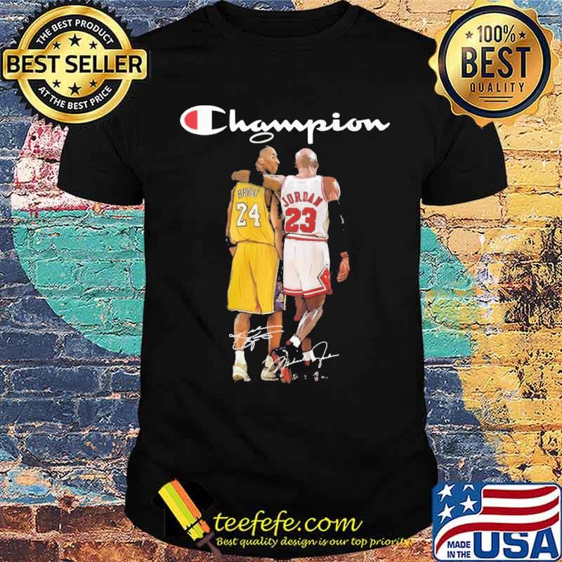 Champion Bryant 24 Jordan 23 Signature Shirt