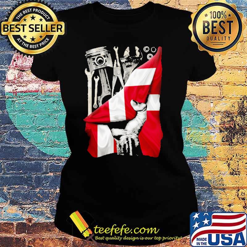 Chandler Mechanic Flag Shirt Ladies tee Chandler Mechanic Flag Shirt Ladies tee