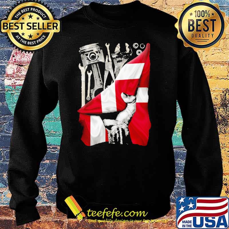 Chandler Mechanic Flag Shirt Sweater Chandler Mechanic Flag Shirt Sweater
