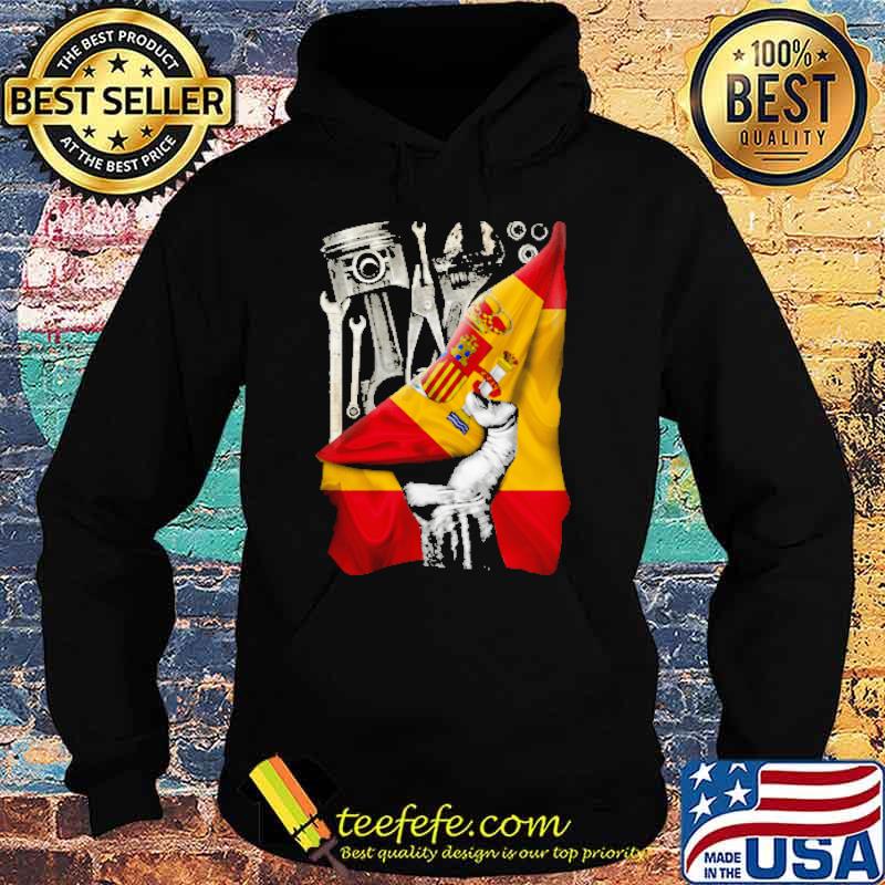 Chandler Mechanic Spain Flag Shirt Hoodie Chandler Mechanic Spain Flag Shirt Hoodie