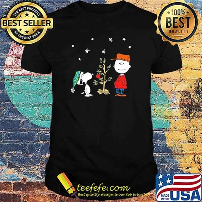 Charlie brown and snoopy gardening plant shirt
