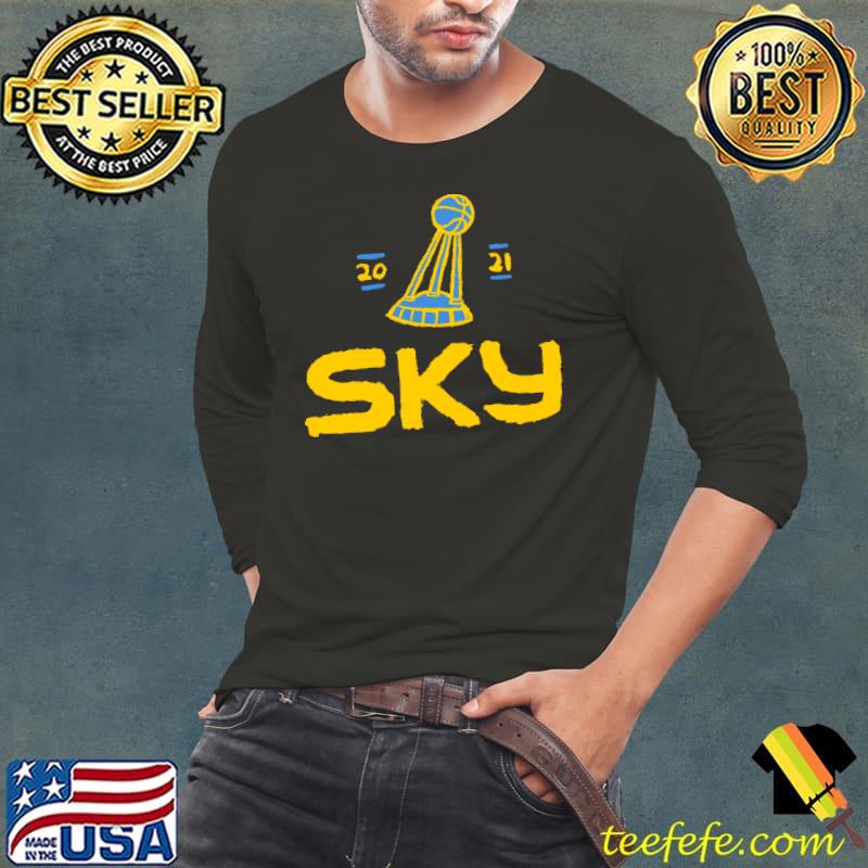 Chicago Sky 2021 17 T-Shirt Long Sleeve Tee Chicago Sky 2021 17 T-Shirt Long Sleeve Tee