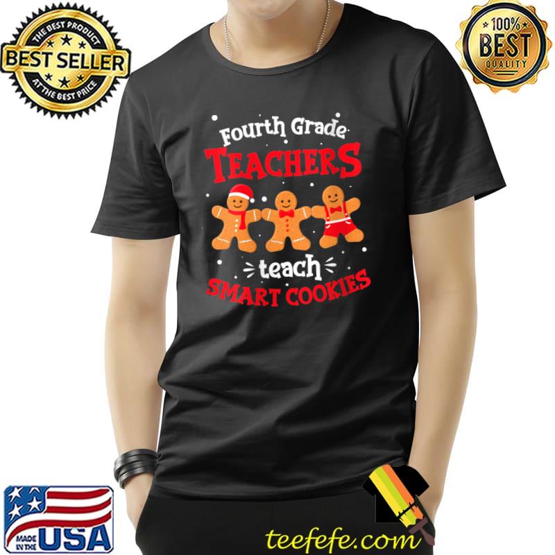 Christmas Fourth Grade Teacher Holiday 4th Grade Teacher T-Shirt Unisex Christmas Fourth Grade Teacher Holiday 4th Grade Teacher T-Shirt Unisex