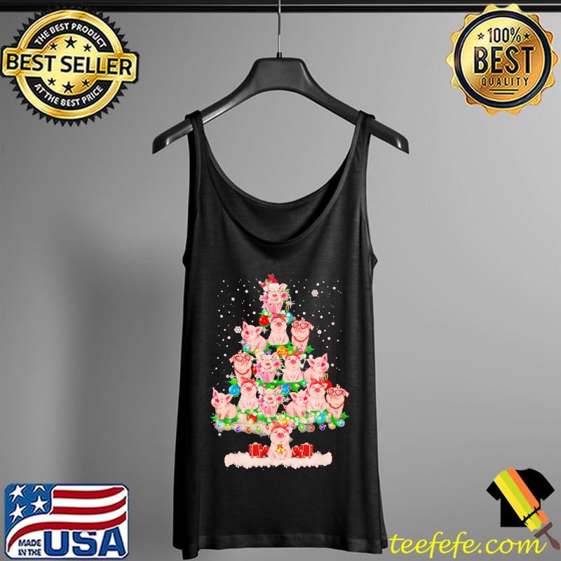 Christmas Tree Pig Gilf Shirt Tank Top Christmas Tree Pig Gilf Shirt Tank Top