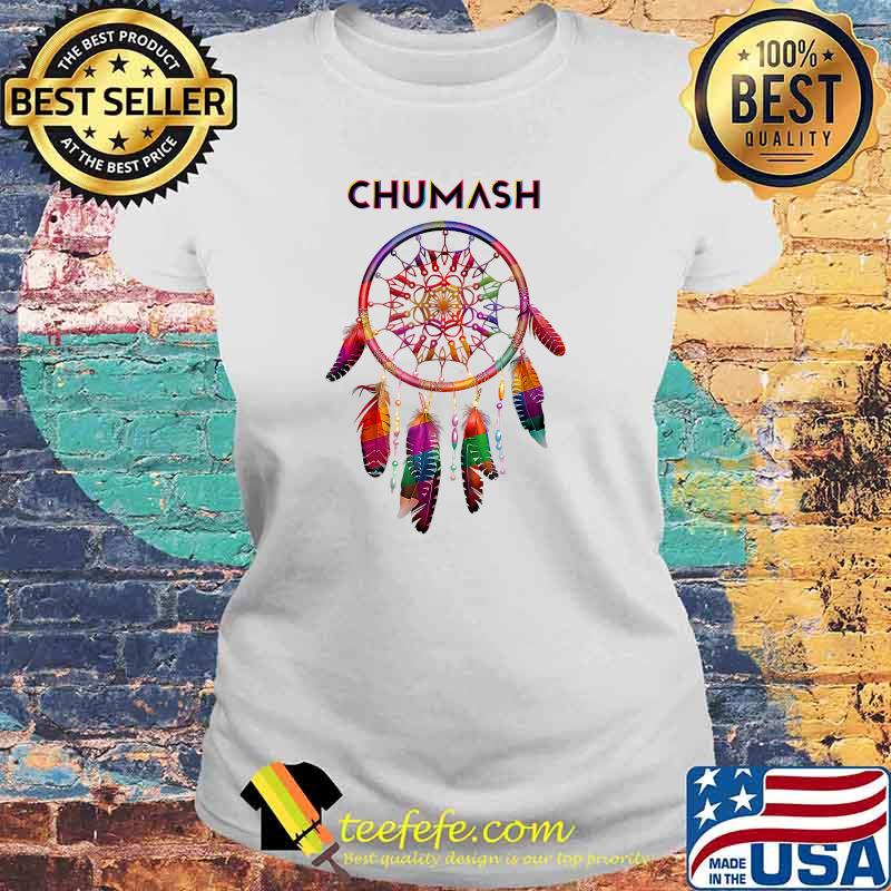 Chumash Native American Indian Colorful Dreamcatcher Tribal T-Shirt Laides tee Chumash Native American Indian Colorful Dreamcatcher Tribal T-Shirt Laides tee