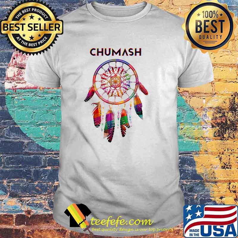 Chumash Native American Indian Colorful Dreamcatcher Tribal T-Shirt Chumash Native American Indian Colorful Dreamcatcher Tribal T-Shirt