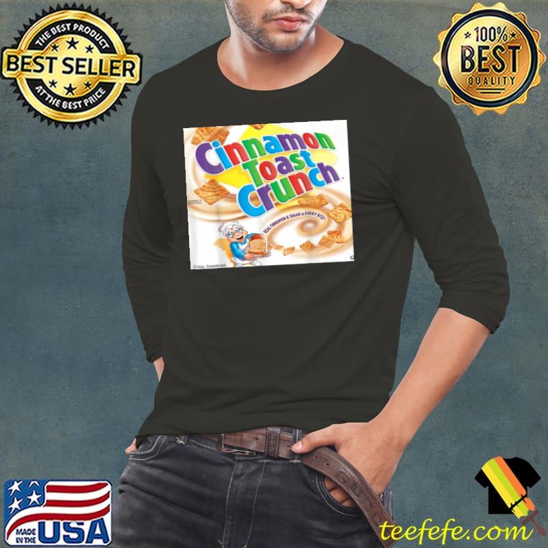 Cinnamon funny Toast Crunch T-Shirt Long Sleeve Tee Cinnamon funny Toast Crunch T-Shirt Long Sleeve Tee