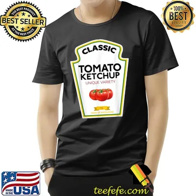 Classic Tomato Ketchup Unque Variety T-Shirt