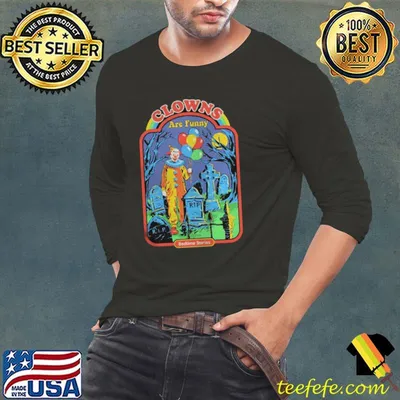 Clowns are funny bedtime stories shirt