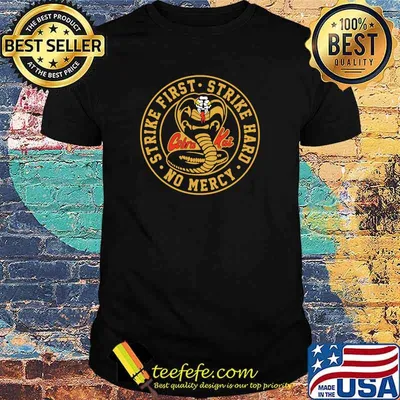 Cobra Kai 2 strike first hard no mercy Essential T-Shirt