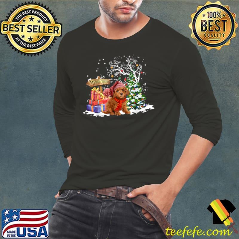 Cockapoo Christmas Tree Xmas For Cockapoo Dogs Lover T-Shirt Cockapoo Christmas Tree Xmas For Cockapoo Dogs Lover T-Shirt