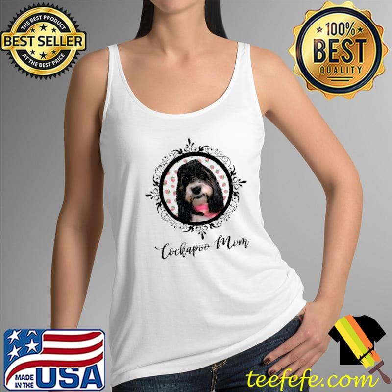 Cockapoo Mom Strawberry Ornate Frame Dog Lover T-s Tank Top Cockapoo Mom Strawberry Ornate Frame Dog Lover T-s Tank Top