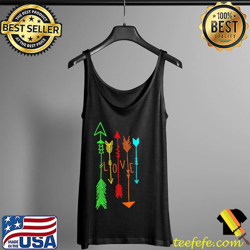 Colorful Love Archery arrows s Tank Top Colorful Love Archery arrows s Tank Top