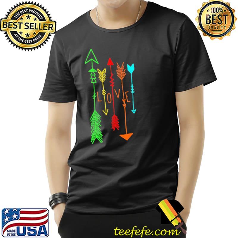 Colorful Love Archery arrows s Unisex Colorful Love Archery arrows s Unisex