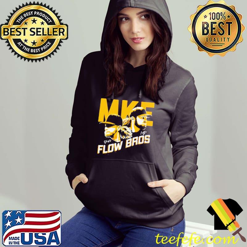 Corbin Burnes And Josh Hader MKE Flow Bros Shirt Hoodie Corbin Burnes And Josh Hader MKE Flow Bros Shirt Hoodie