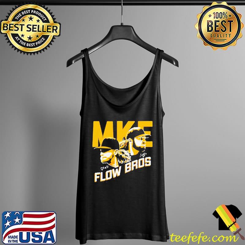 Corbin Burnes And Josh Hader MKE Flow Bros Shirt Tank Top Corbin Burnes And Josh Hader MKE Flow Bros Shirt Tank Top