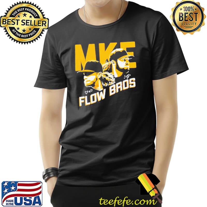 Corbin Burnes And Josh Hader MKE Flow Bros Shirt Unisex Corbin Burnes And Josh Hader MKE Flow Bros Shirt Unisex