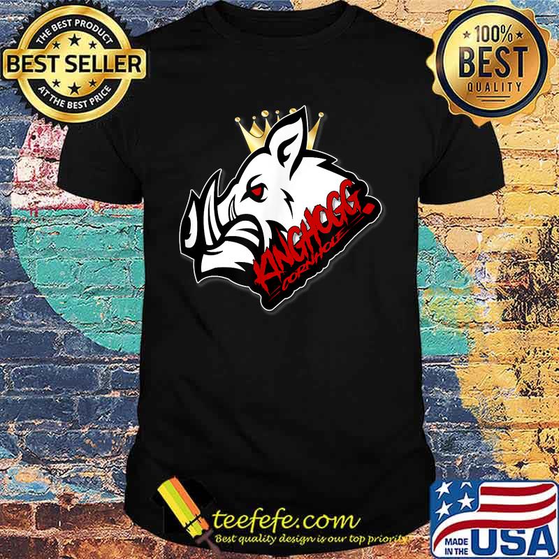 Cornhole King Crown Logo T-Shirt