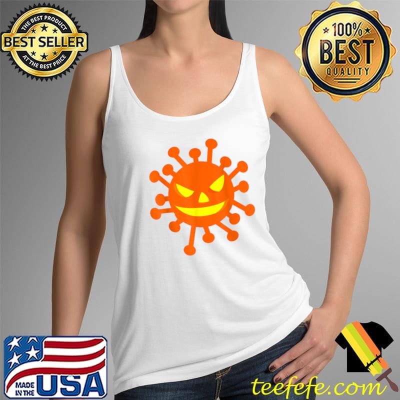 Covid O Lantern, Scary Pumpkin Virus Halloween Costume T-Shirt Tank Top Covid O Lantern, Scary Pumpkin Virus Halloween Costume T-Shirt Tank Top