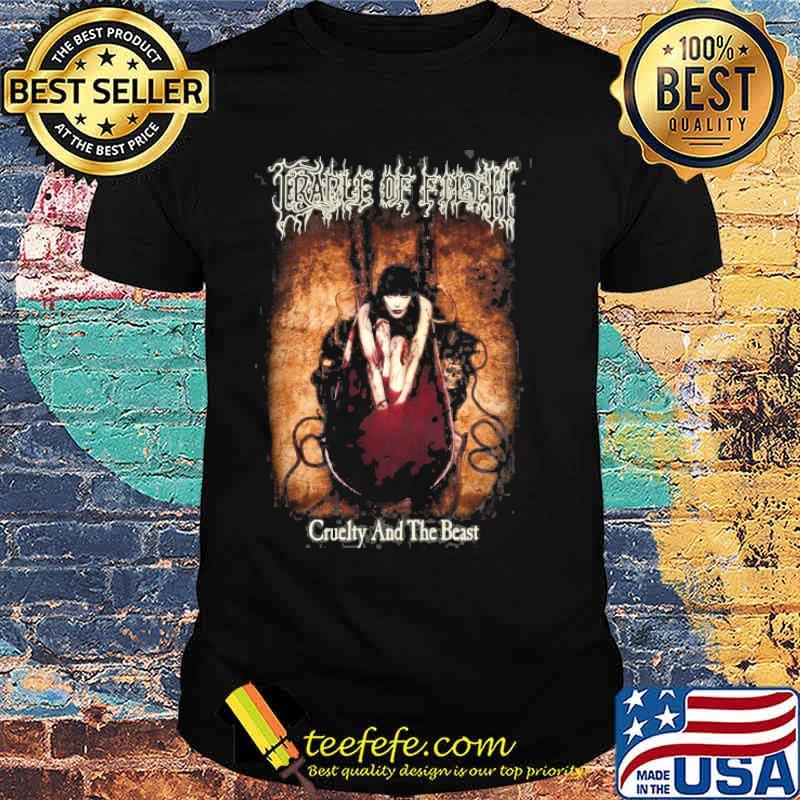 Cradle Of Filth Band Rock Slayer Band Album Shirt