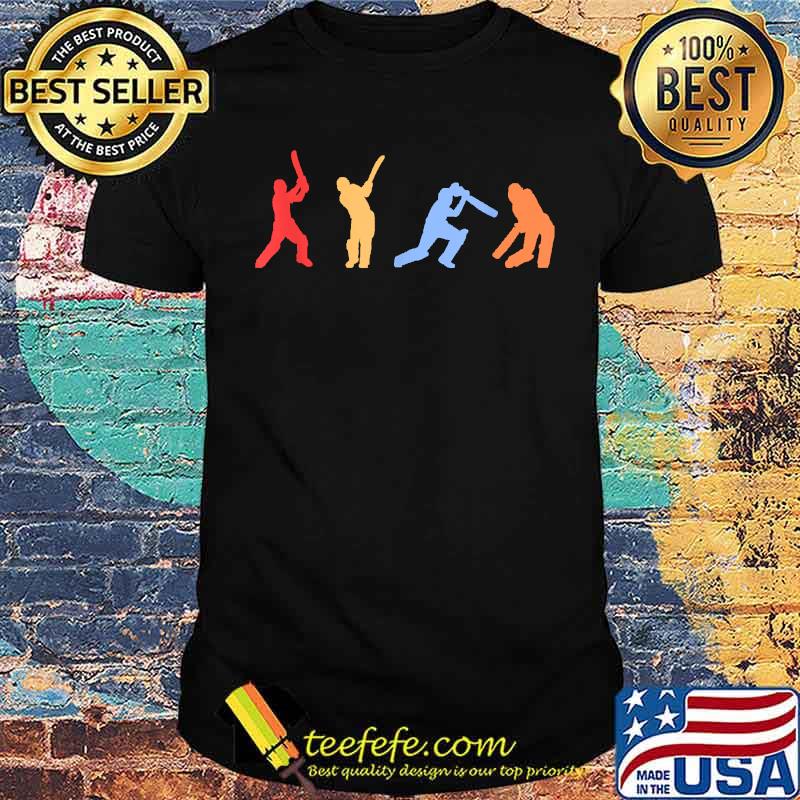 Cricket Vintage Colours Players T-Shirt