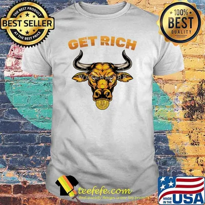 Cryptocurrency Get Rich Stock Market shirt