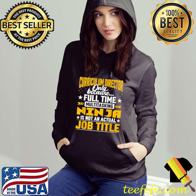 Curriculum Director Job Title Funny Curriculum Administrator T-Shirt
