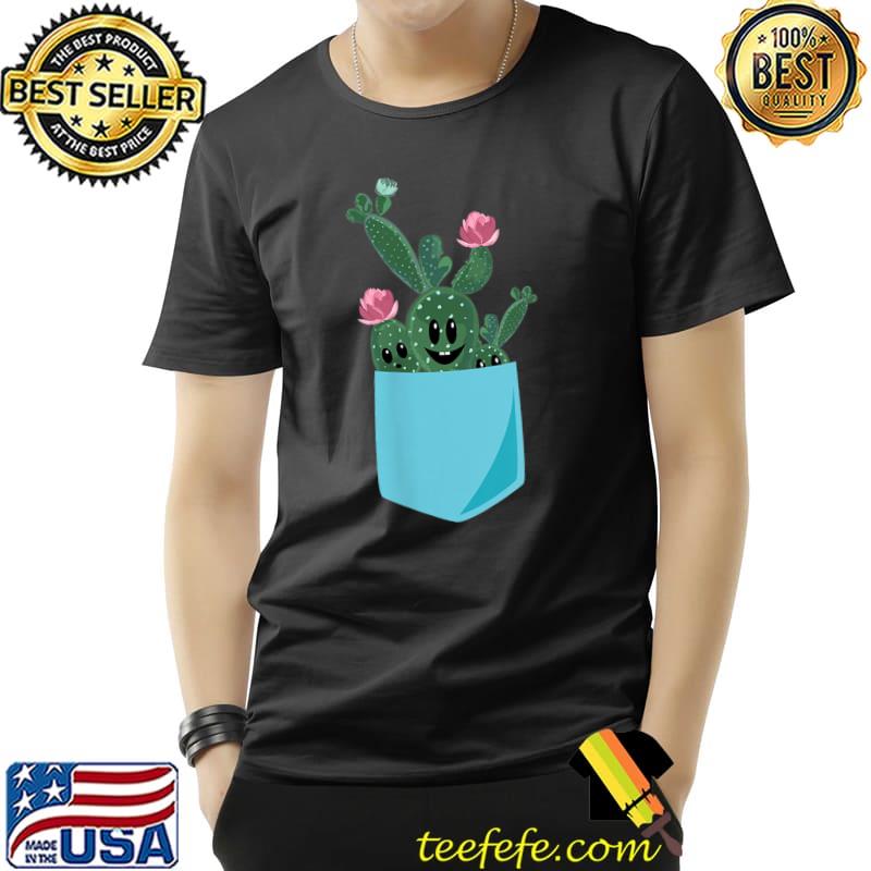 Cute Cactus Funny Succulent In Pocket Hobby Gardener Gift T-Shirt Unisex Cute Cactus Funny Succulent In Pocket Hobby Gardener Gift T-Shirt Unisex