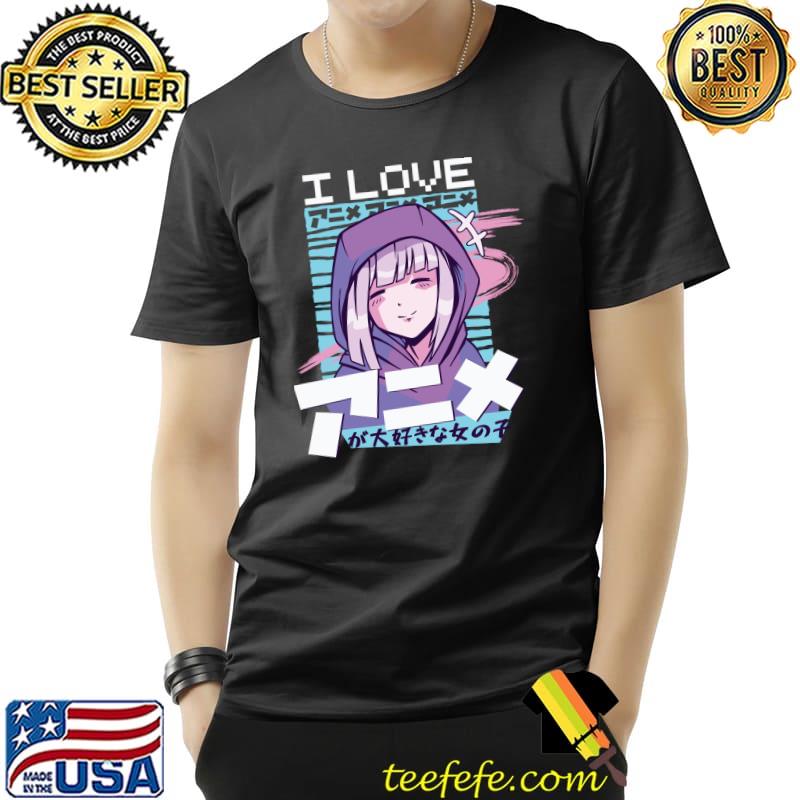 Cute Funny Kawaii I Love Anime T-Shirt Unisex Cute Funny Kawaii I Love Anime T-Shirt Unisex
