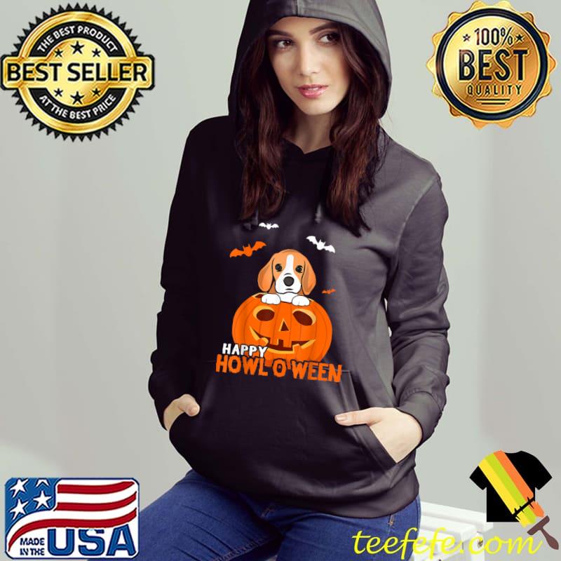Cute Halloween Beagle Dog Pumpkin Costumes Thanksgiving T-Shirt