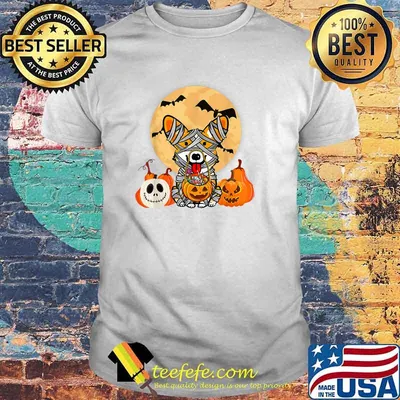 Cute Halloween Costume Welsh Corgi Mummy Dog Lover Design T-Shirt