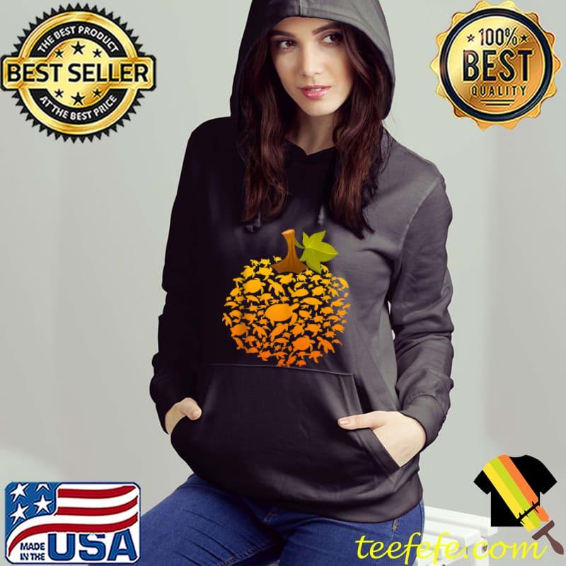 Cute Pumpkin Turtle Sea Halloween Farmer T-shirt Cute Pumpkin Turtle Sea Halloween Farmer T-shirt