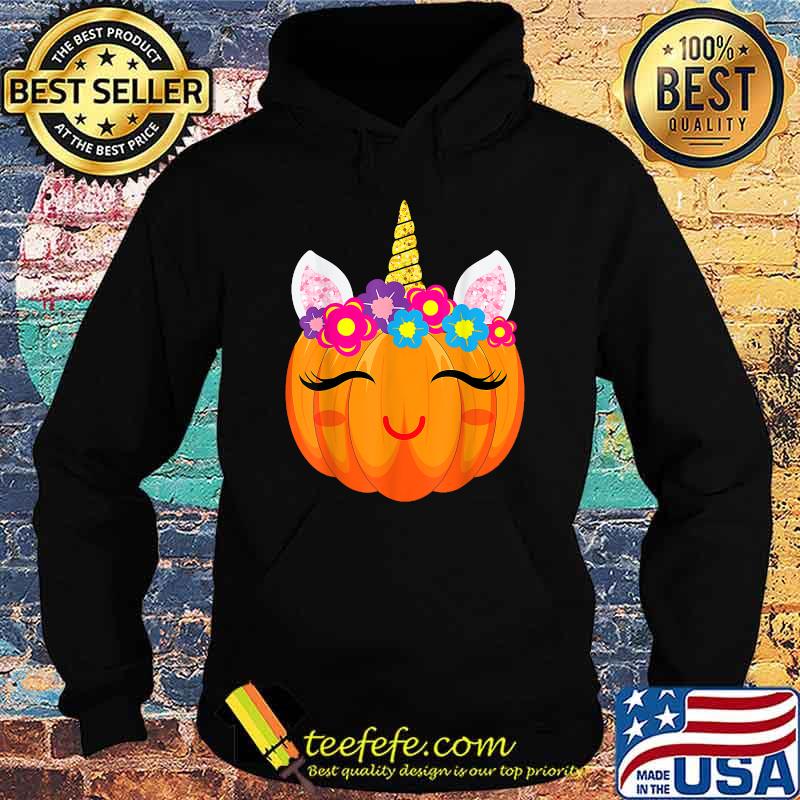 Cute Unicorn Girls Halloween Pumpkin Patch Costume Women T-Shirt Hoodie Cute Unicorn Girls Halloween Pumpkin Patch Costume Women T-Shirt Hoodie