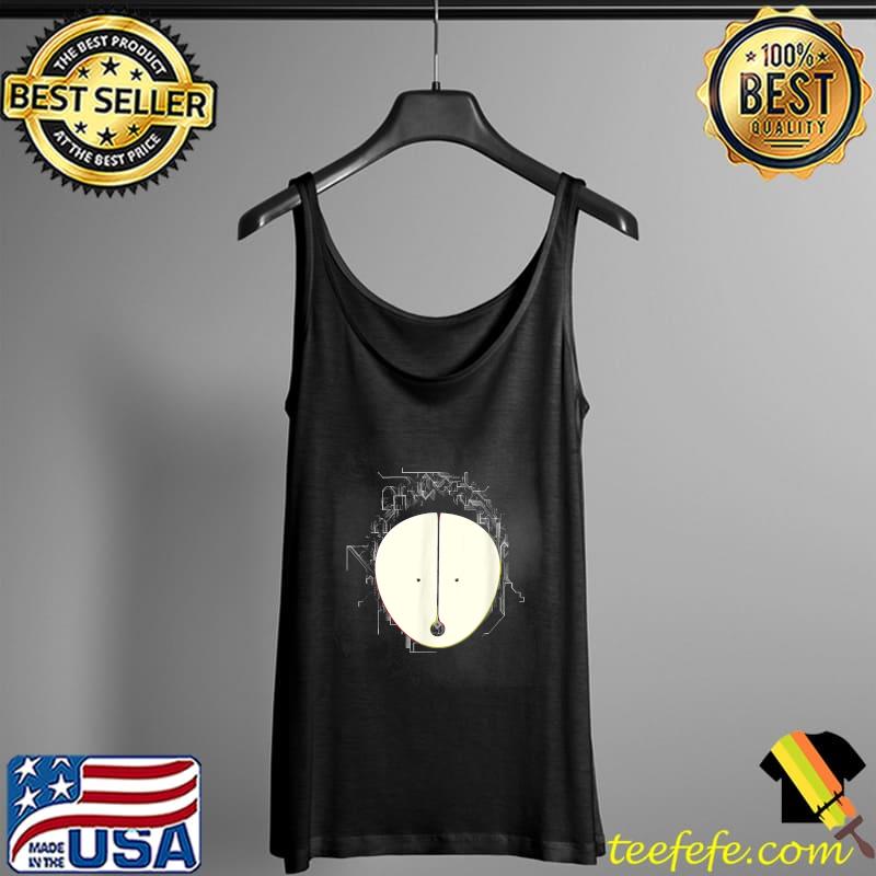 Cyberpunk Tribal Mask with Generative Designed Halo T-Shirt Tank Top Cyberpunk Tribal Mask with Generative Designed Halo T-Shirt Tank Top