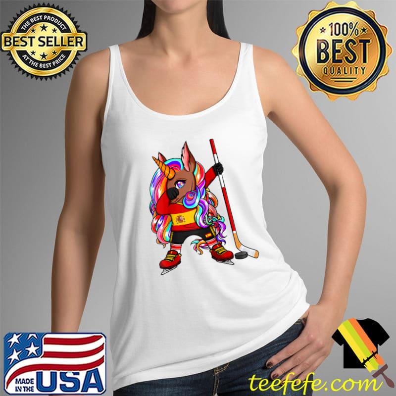 Dabbing Brown Unicorn Spain Ice Hockey Fans Jersey Sport Raglan Baseball T-s Tank Top Dabbing Brown Unicorn Spain Ice Hockey Fans Jersey Sport Raglan Baseball T-s Tank Top