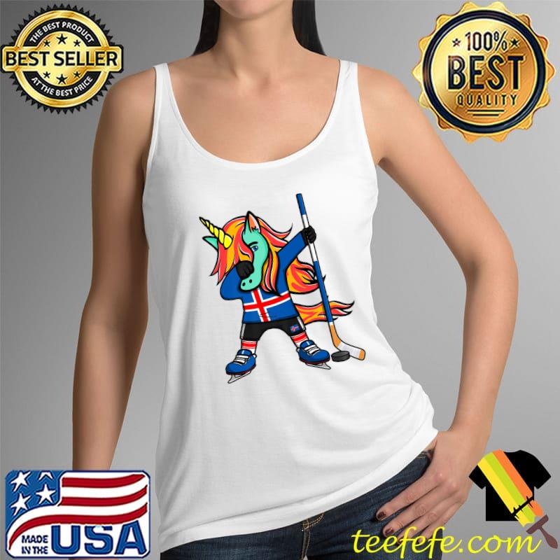 Dabbing Green Unicorn Iceland Ice Hockey Fans Jersey Sport Premium T-Shirt Tank Top Dabbing Green Unicorn Iceland Ice Hockey Fans Jersey Sport Premium T-Shirt Tank Top