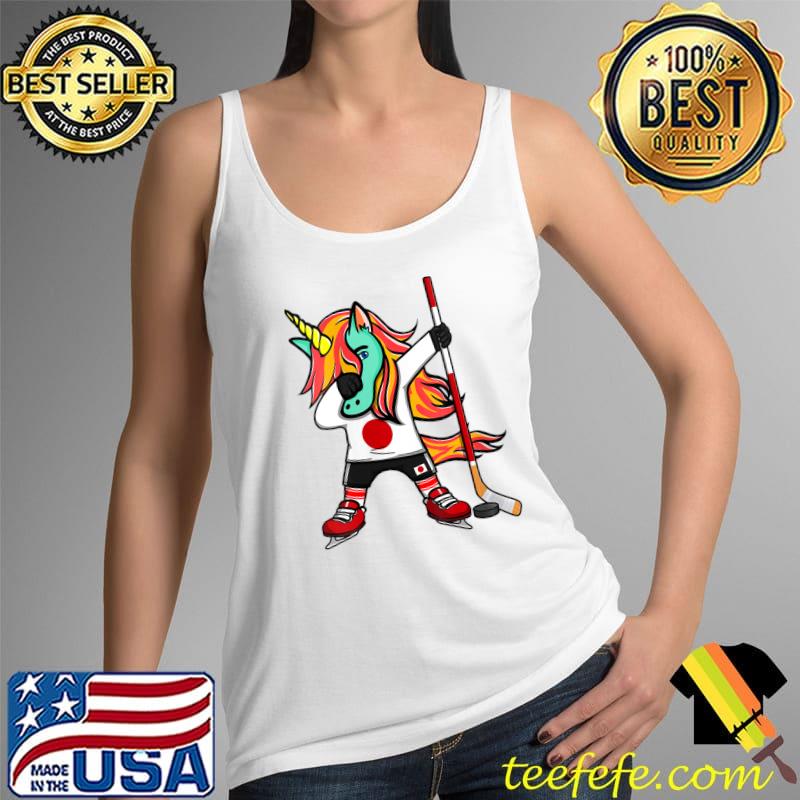 Dabbing Green Unicorn Japan Ice Hockey Fans Jersey Sport T-Shirt Tank Top Dabbing Green Unicorn Japan Ice Hockey Fans Jersey Sport T-Shirt Tank Top